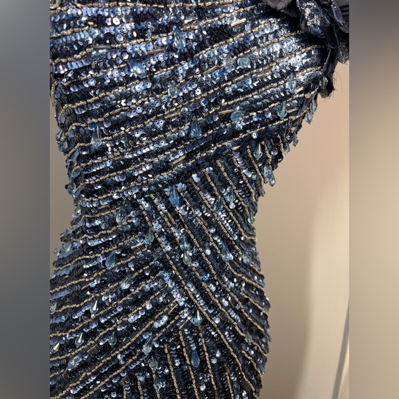 NWT Jovani Lace And Sequin Mermaid Gown - Picture 5 of 16